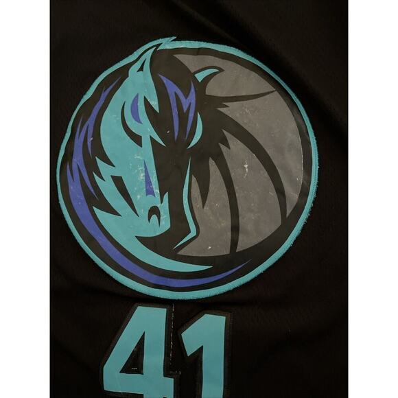 Dirk Nowitzki Dallas Mavericks Nike City Edition Swingman Jersey Men's SZ 52 - Picture 6 of 12